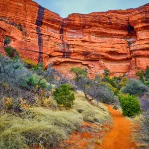 scenic view of sedona mountains